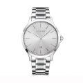 Men Fashion Stainless Steel Strap Calendar Watches Popular Design Simple Auto Date Quartz Wristwatch